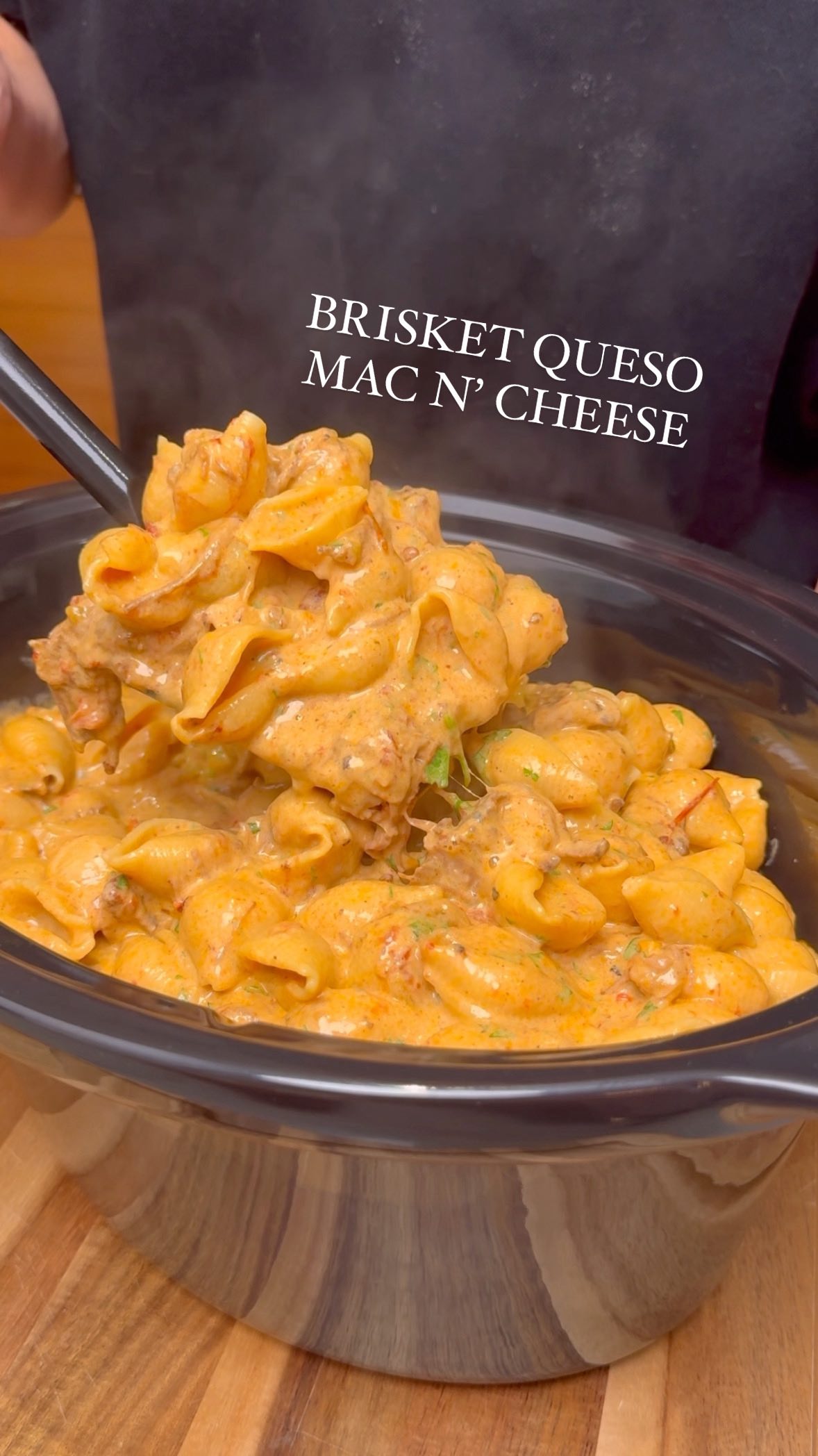 Brisket Queso Mac and Cheese