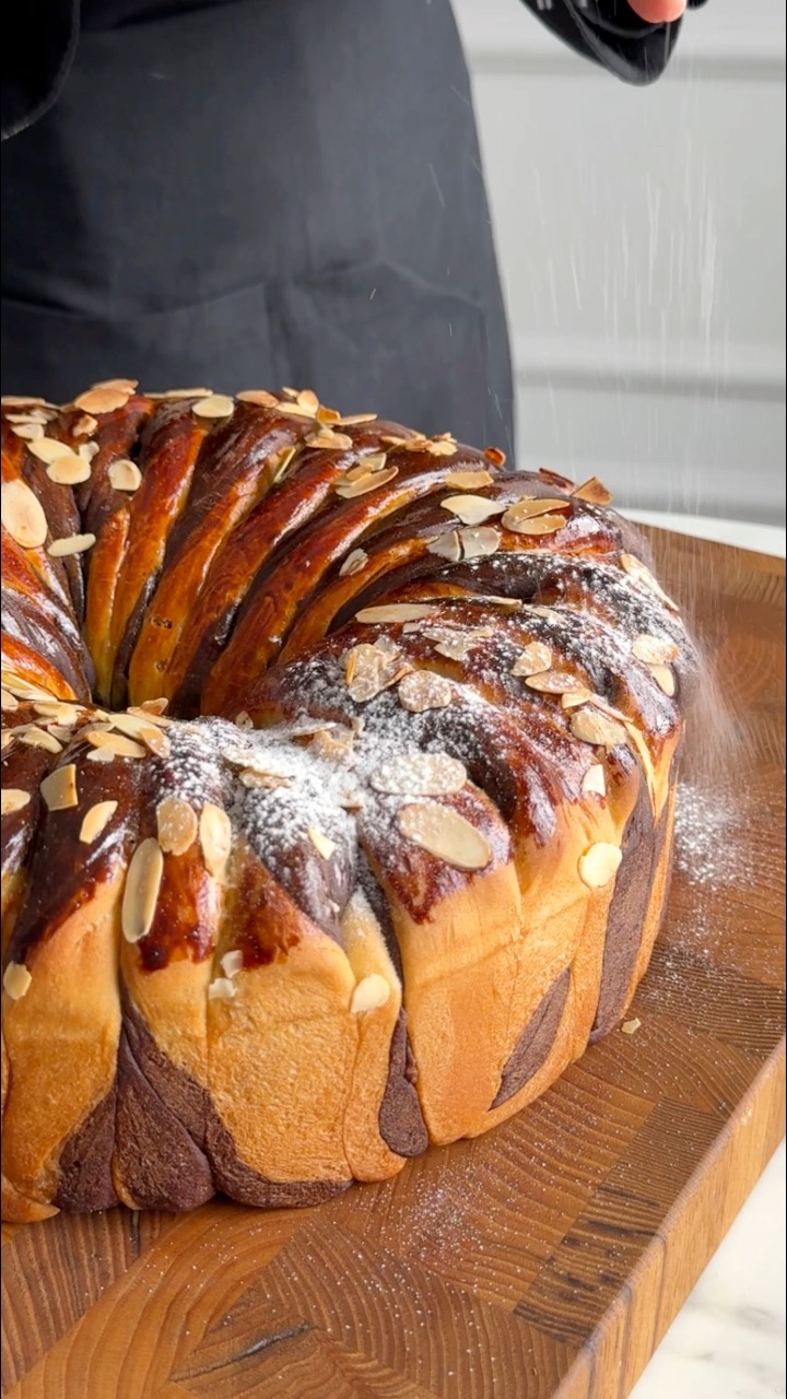 Çikolatalı Rulo Çörek