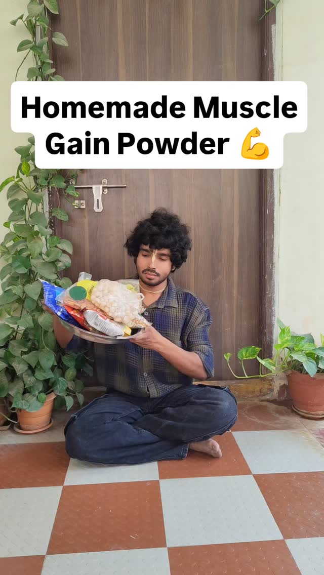 Homemade Muscle Gain Powder / Energy Powder