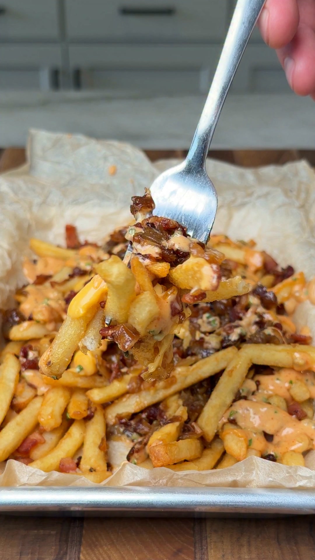 Animal Style Fries with Bacon