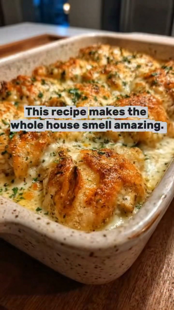 Creamy Parmesan Chicken Bake