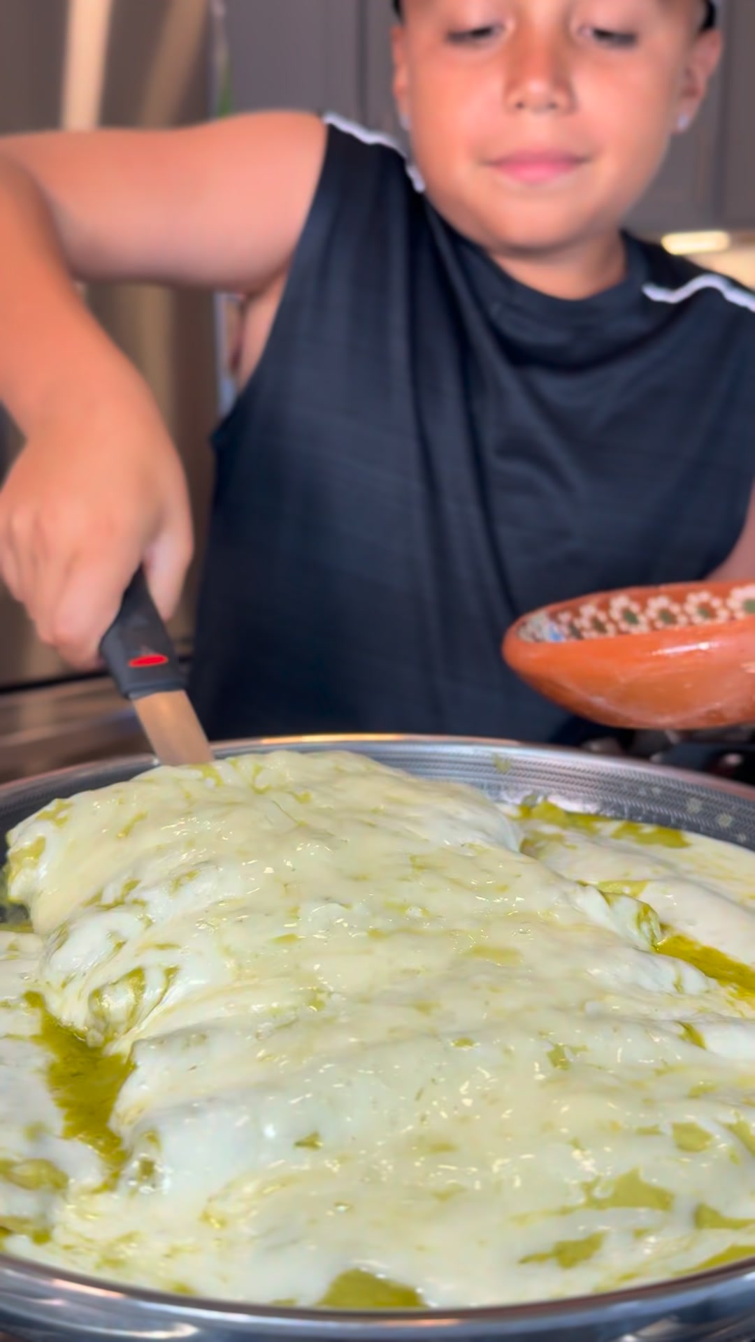 Low Carb Enchiladas Suizas