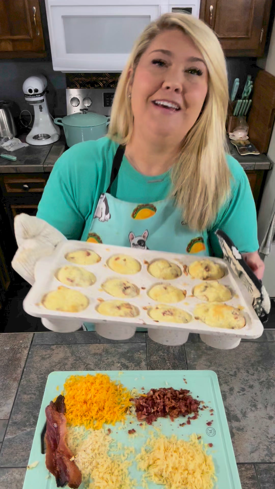 5 Ingredient Bacon and Smoked Gouda Egg Bites
