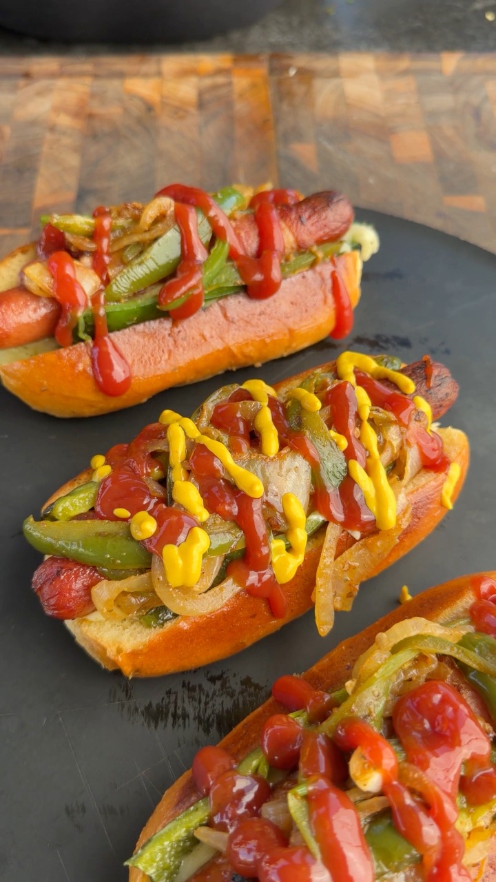 Bacon Wrapped Jalapeño Popper Hot Dogs