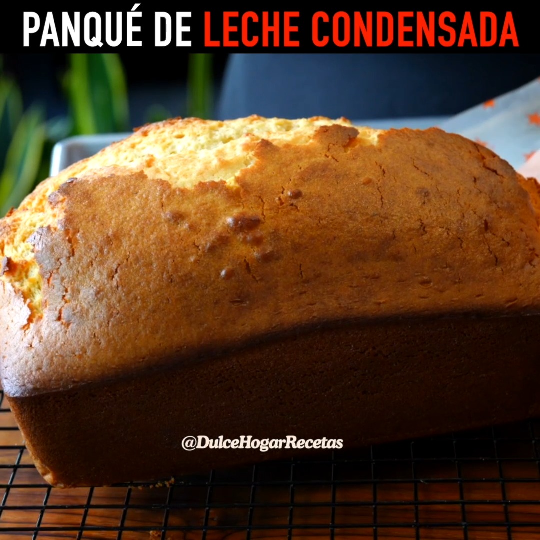 Panqué de leche condensada