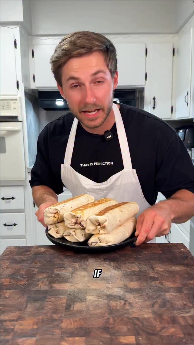 High Protein Breakfast Burritos