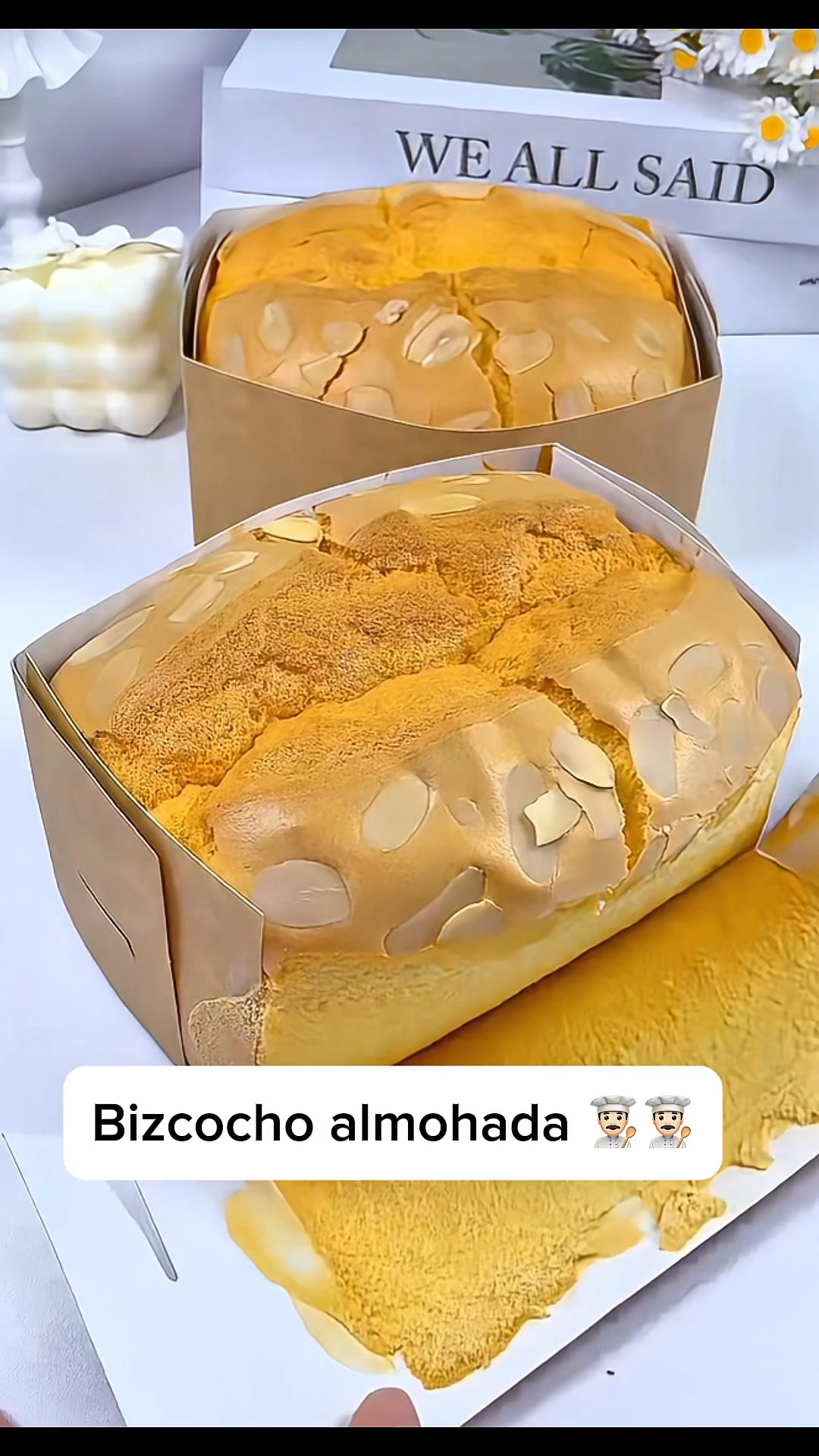 Bizcocho Almohada de Oro