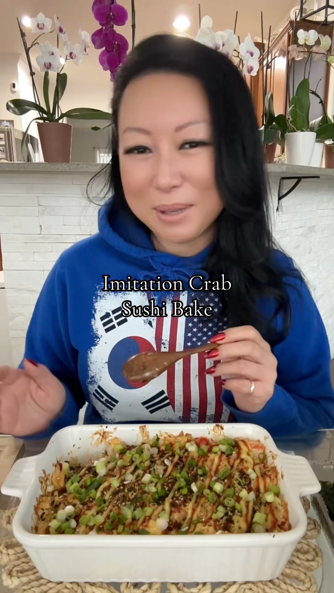 Imitation Crab Sushi Bake