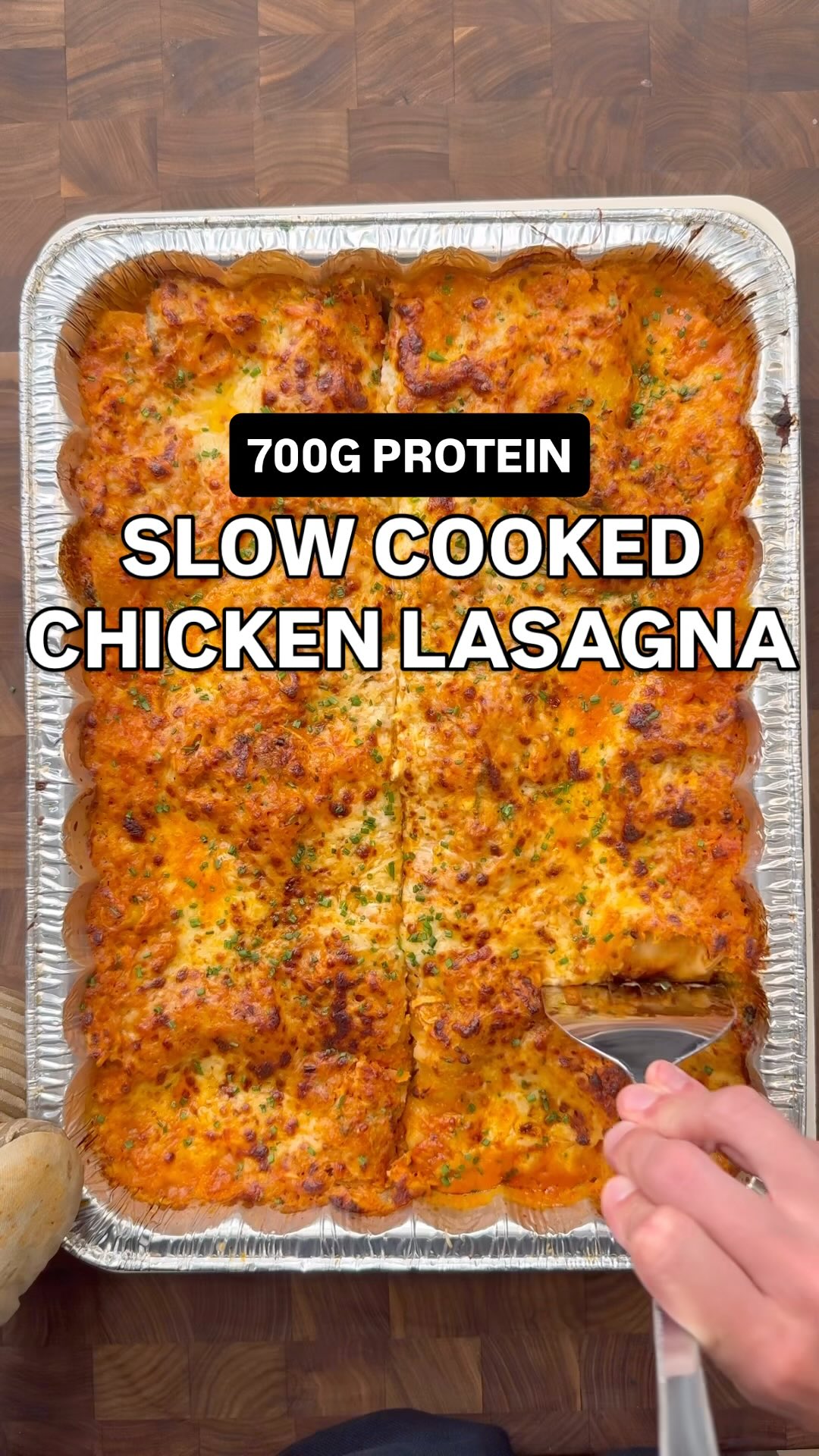Slow Cooked Spicy Chicken Lasagna