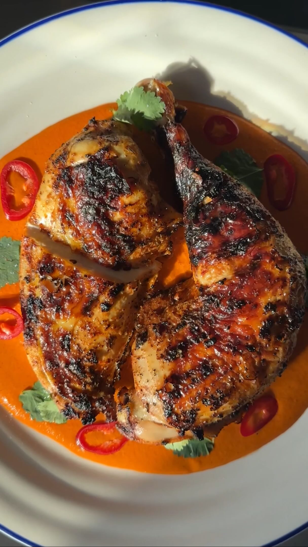 Marinated Grilled Chicken // Mojo Rojo