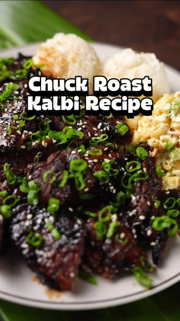 Chuck Roast Kalbi