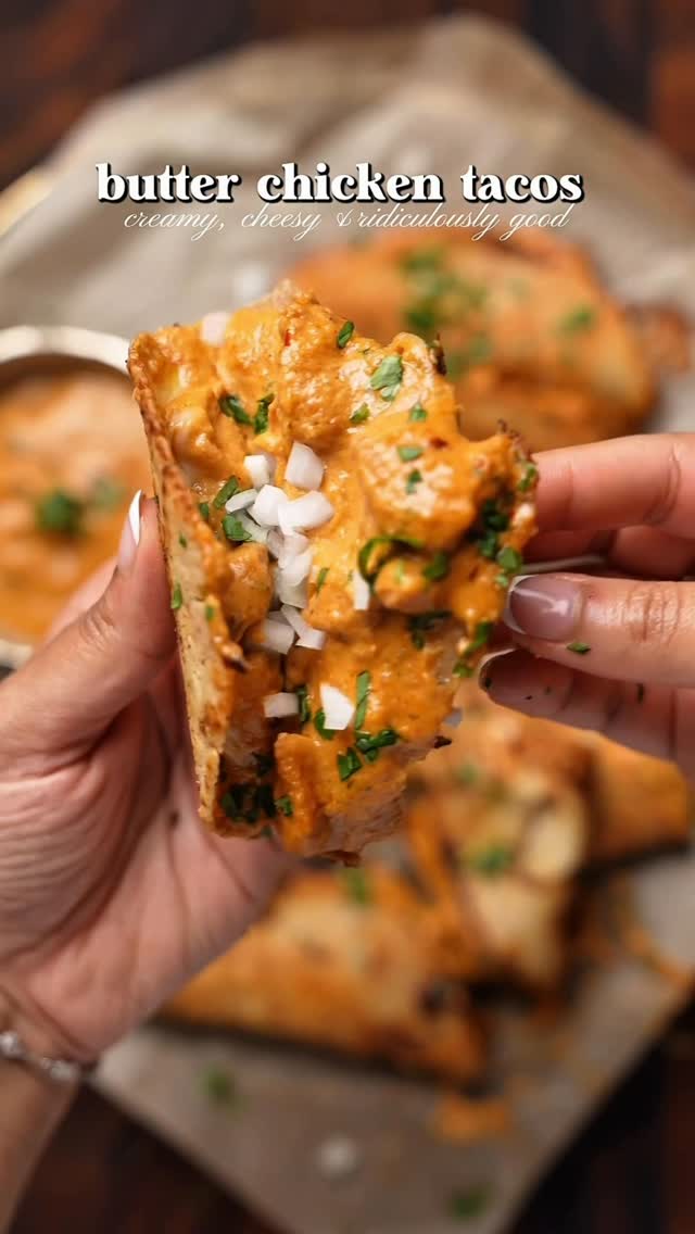 Butter Chicken Tacos