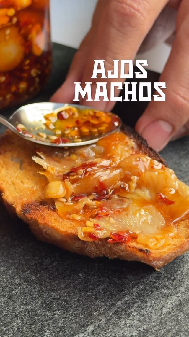 Receta Ajos Machos