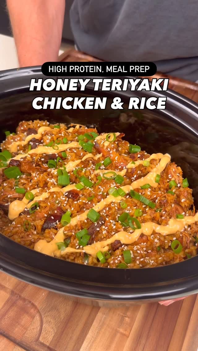 Honey Teriyaki Chicken & Rice Bowls