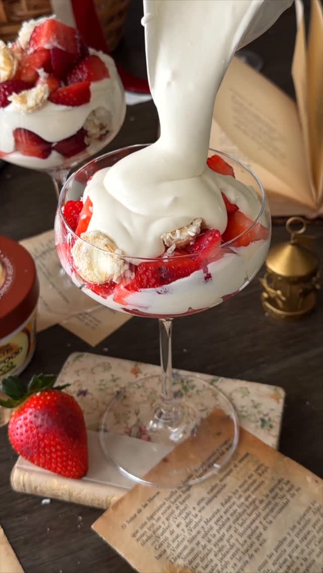 Fresas con Crema