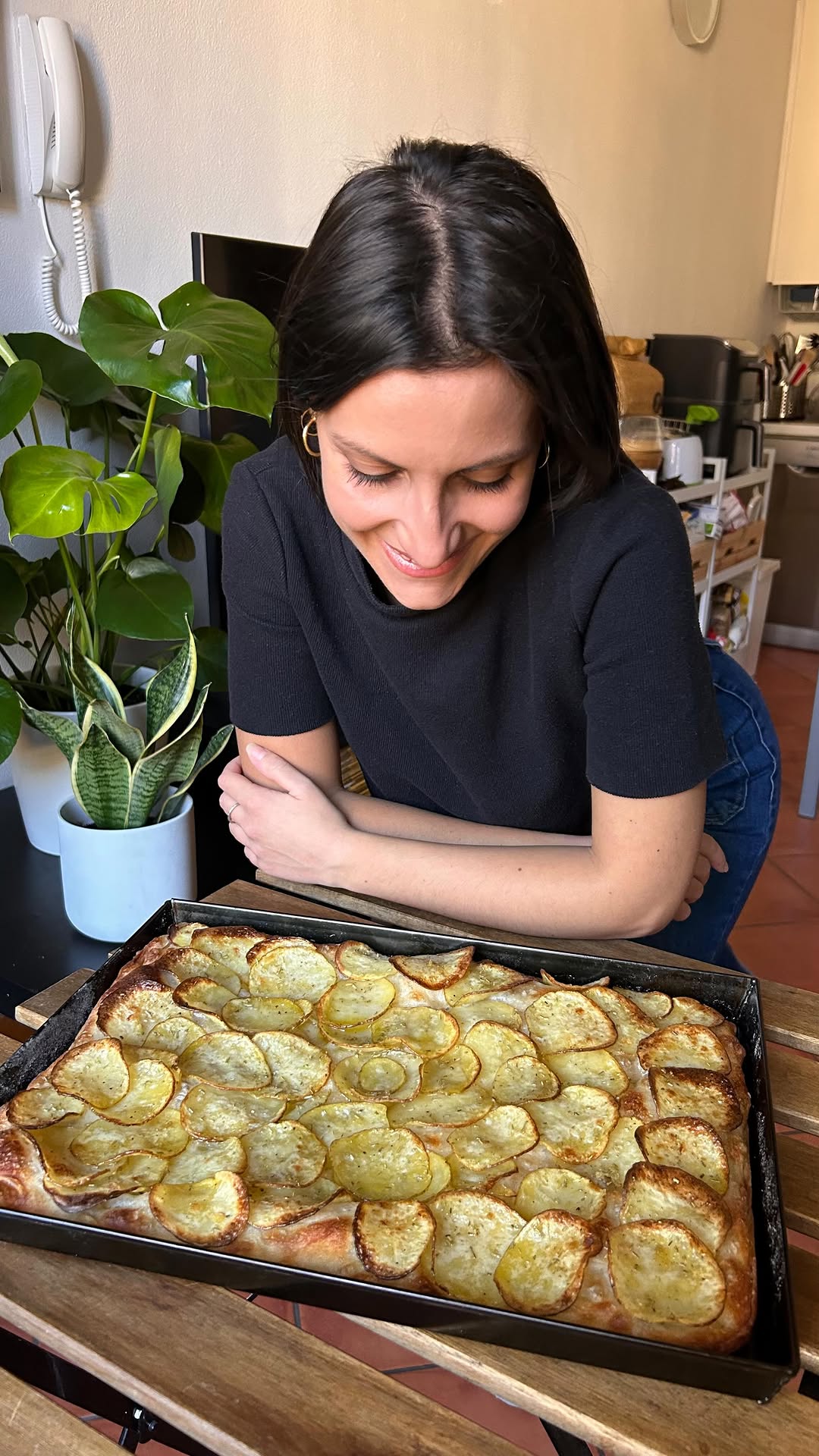 Pizza in Teglia Romana con le Patate