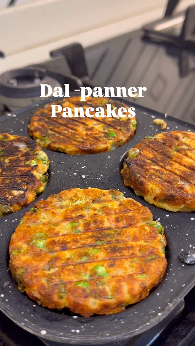 Teen Dal Paneer Cheela (High Protein)