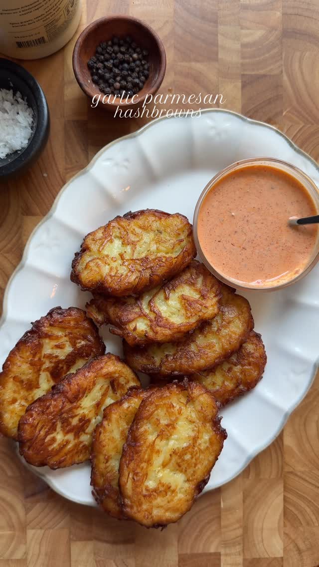 Garlic Parmesan Hashbrown