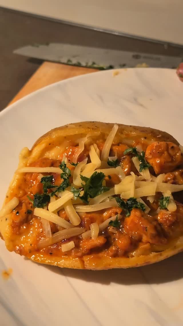 Chicken Stroganoff with Potato