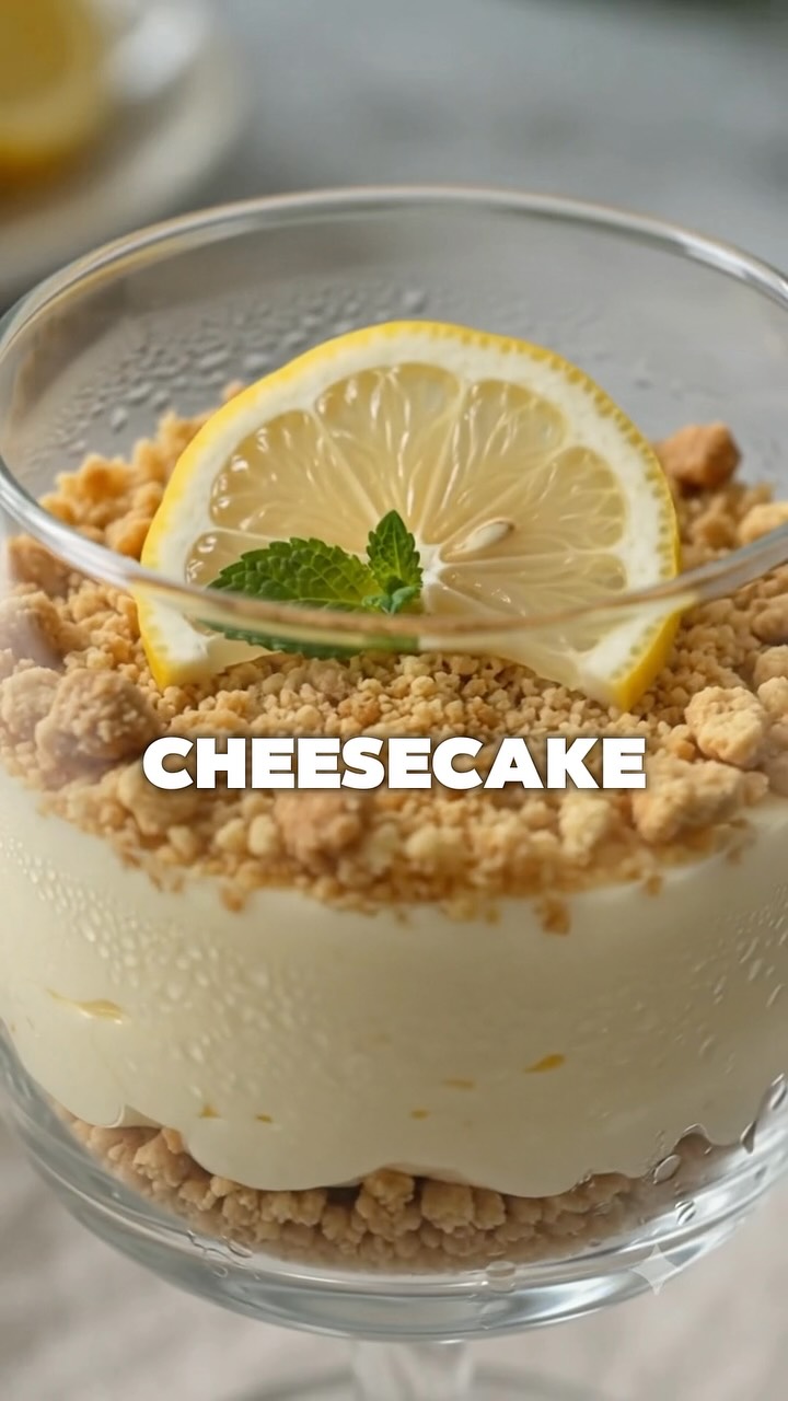 Healthy Protein Lemon Cheesecake