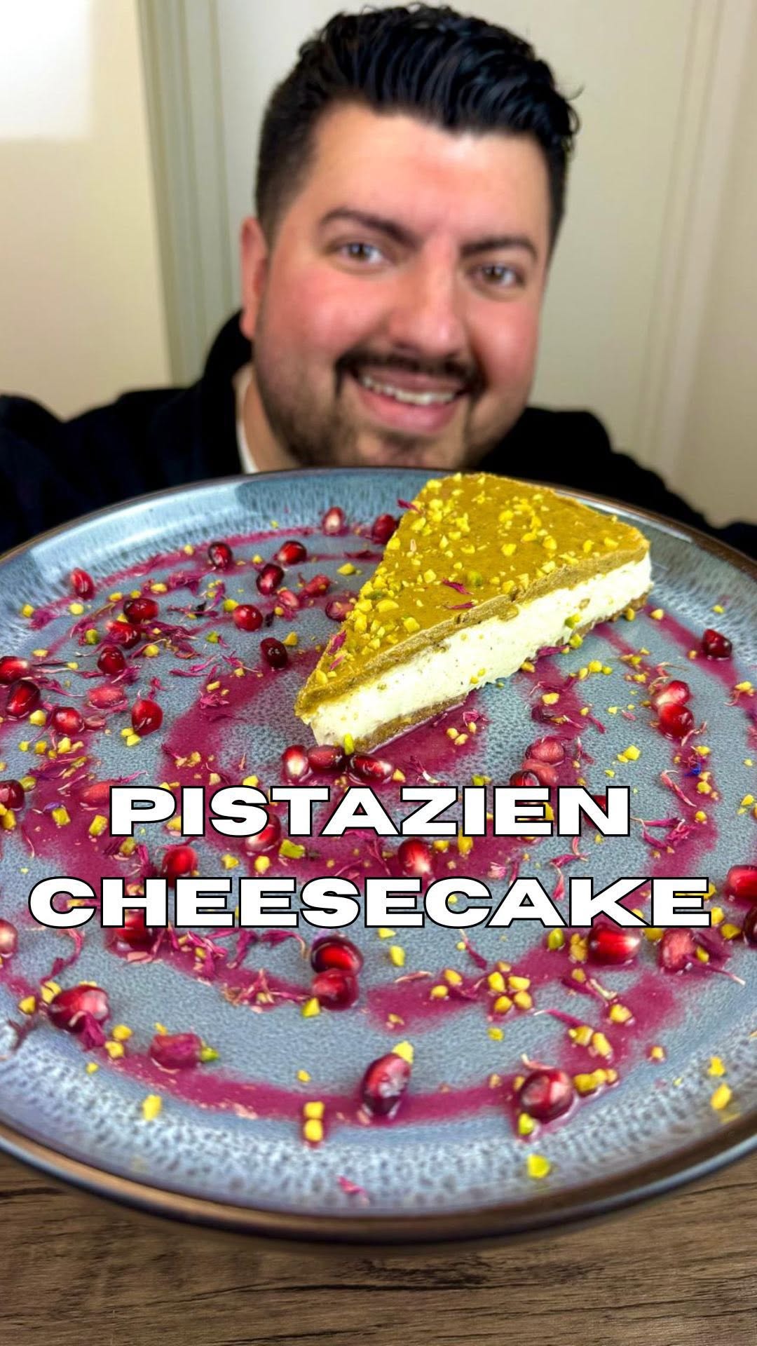 Ramin’s Pistazien Cheesecake