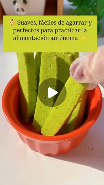 Palitos Suaves de Brócoli para Bebés