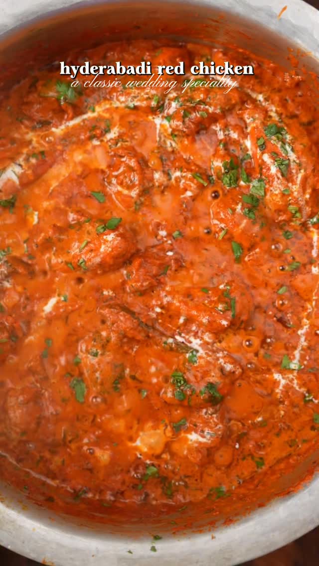 Hyderabadi Shadi-Wala Red Chicken