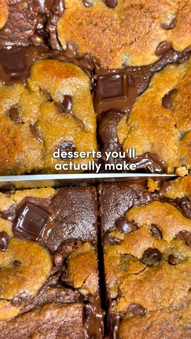 Brookies (brownies + cookies)