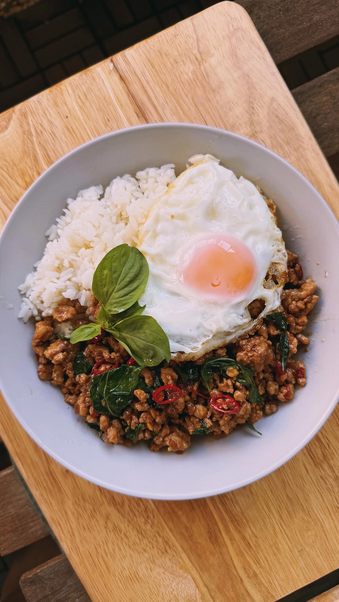 Thai Basil Pork Stir Fry