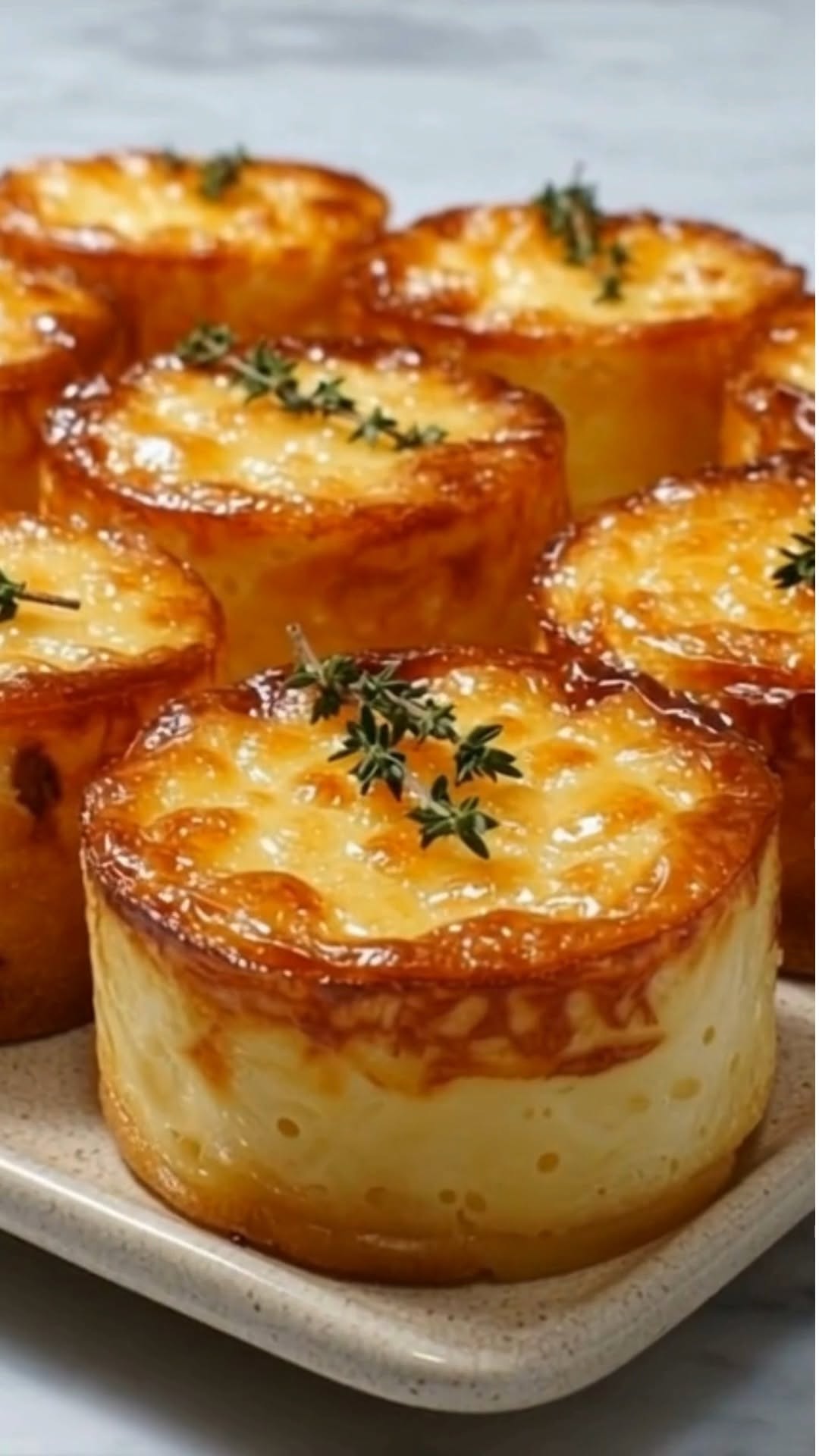 Petits Flans au Thon