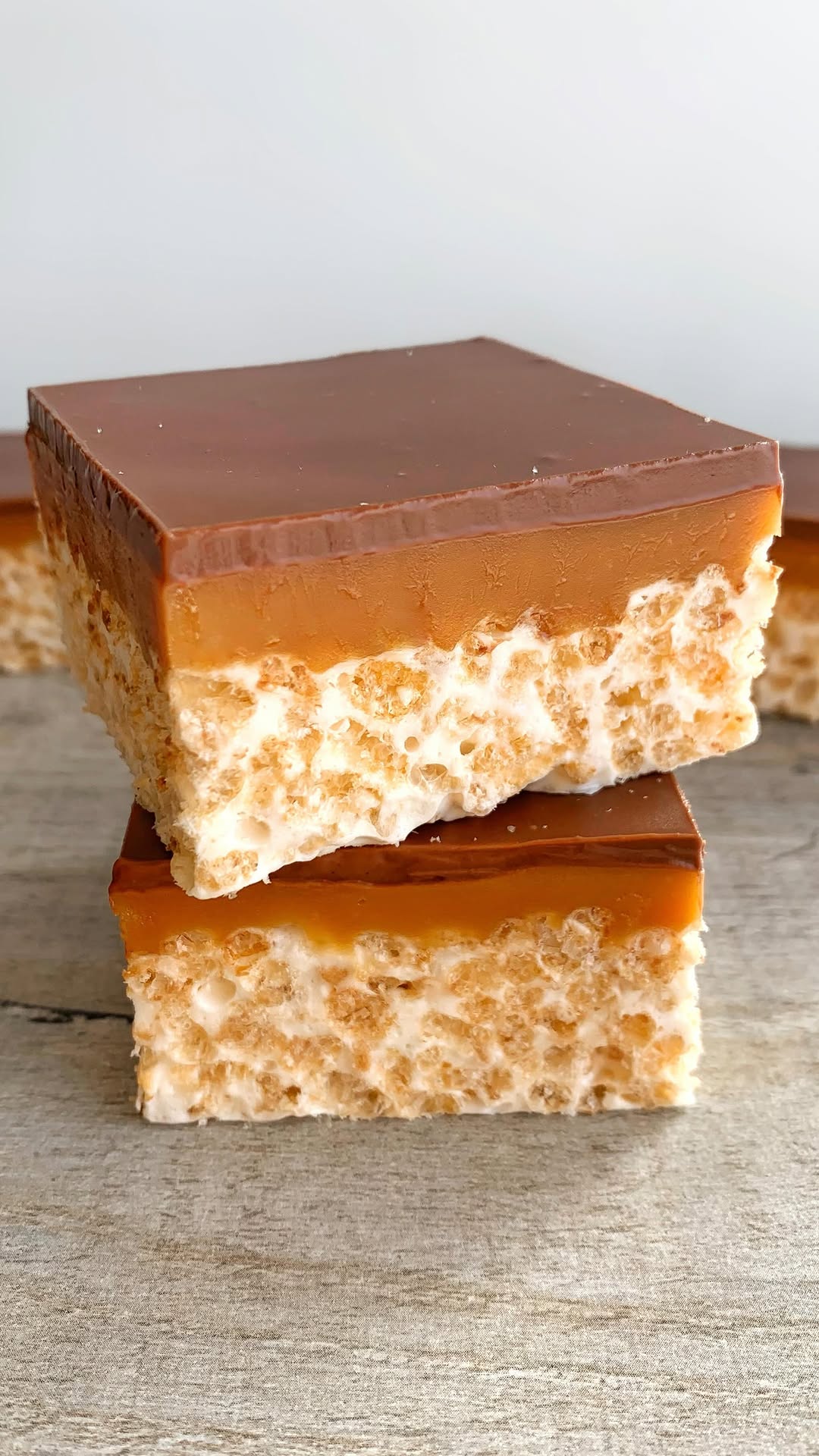 Rice Krispy Millionaires Bars