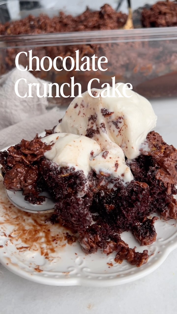 Chocolate Crunch Cake