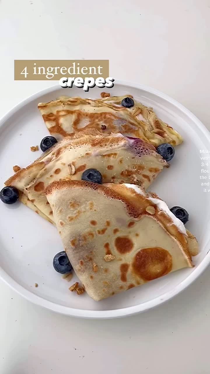 4 Ingredient Crepes