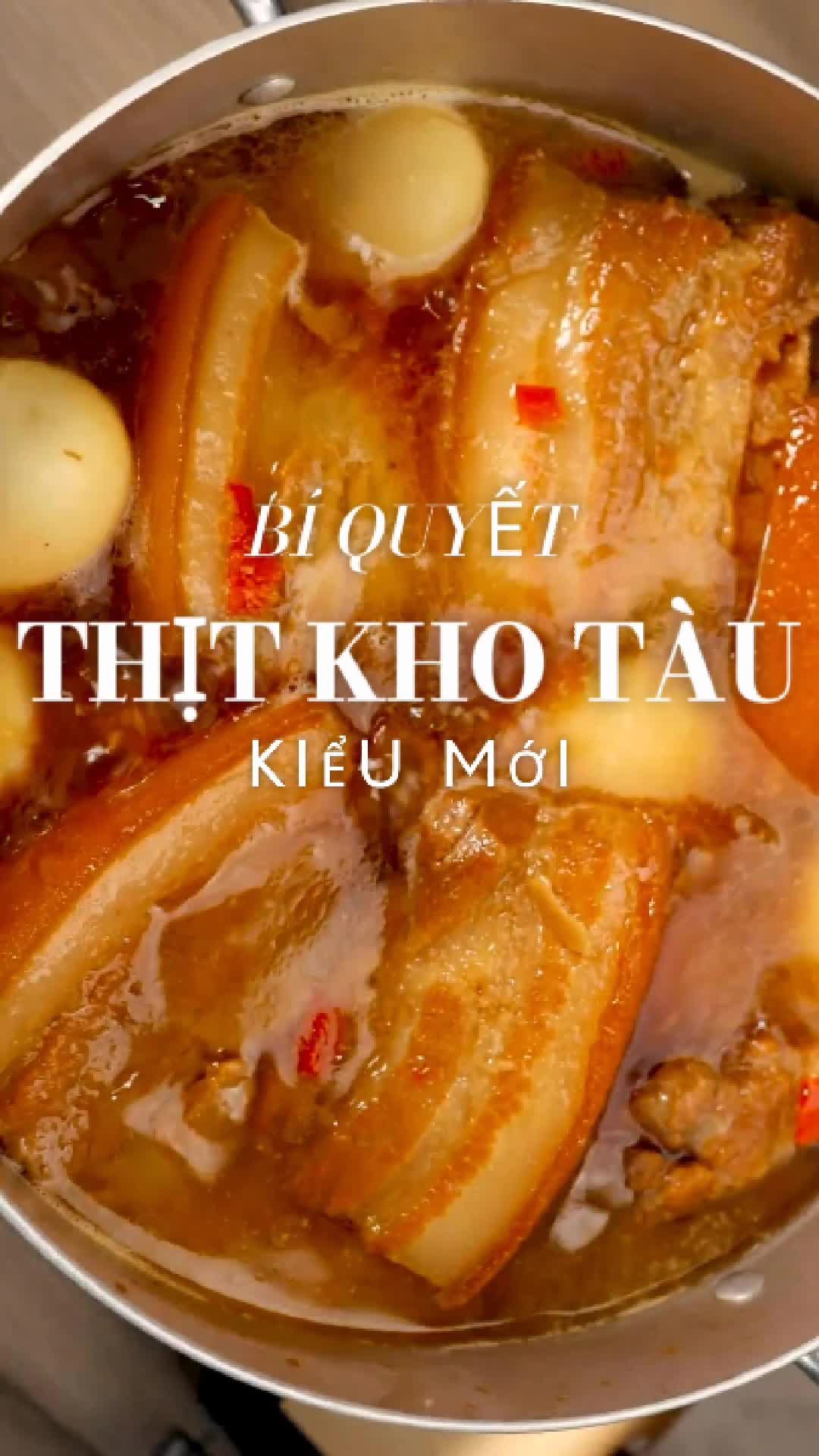 Coconut Water Braised Meat with Eggs