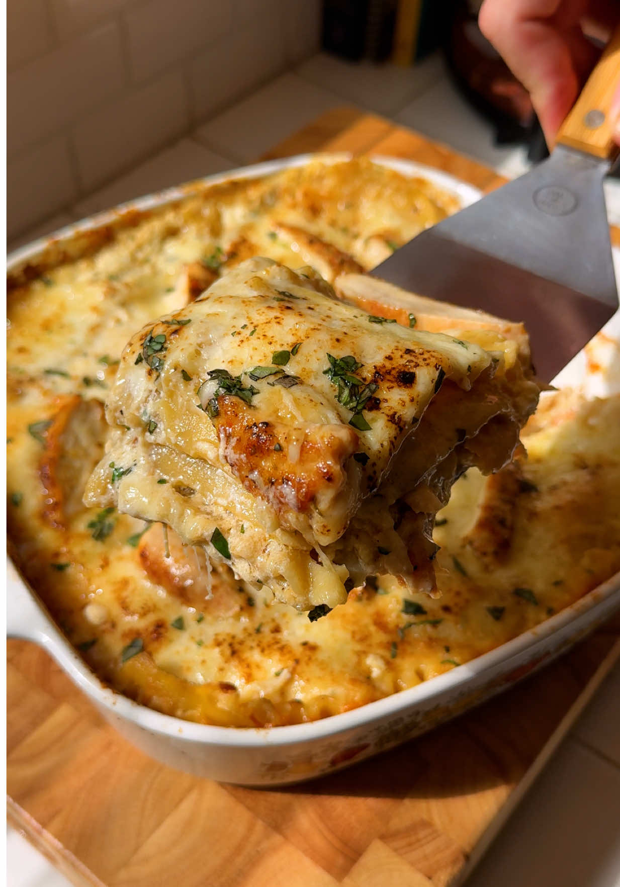 Chicken Alfredo Lasagna
