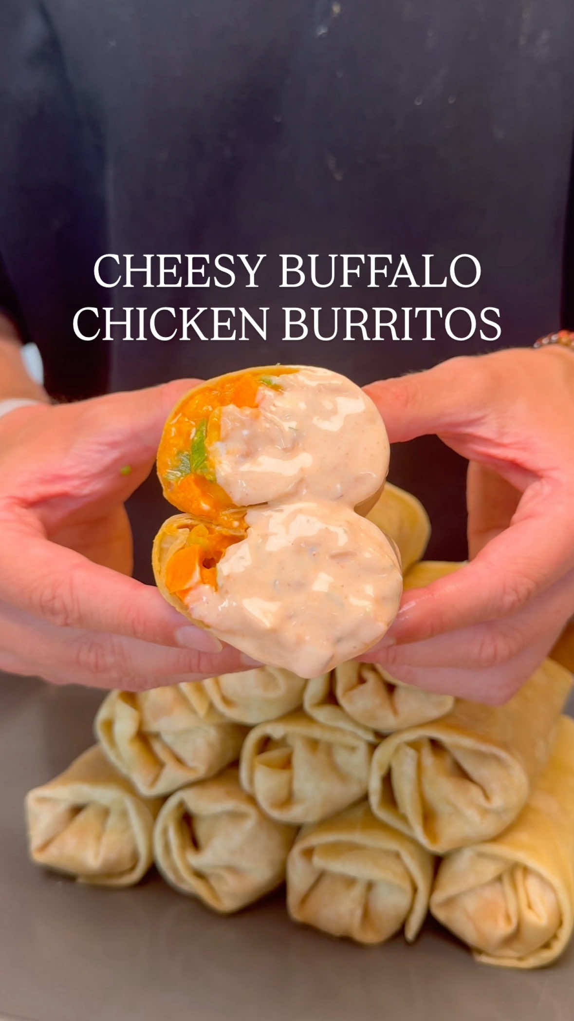 Cheesy Buffalo Chicken Burritos Sheet Pan Meal Prep