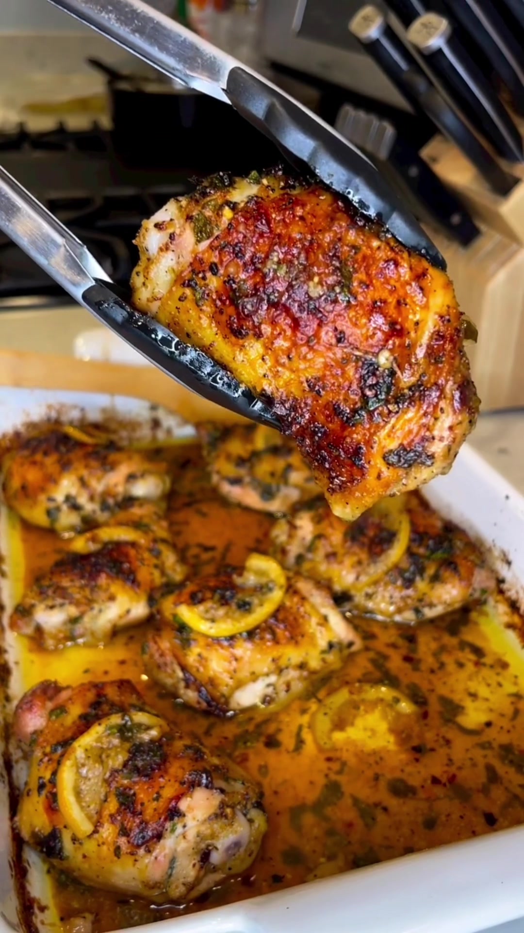 Lemon Crusted Chicken Thighs