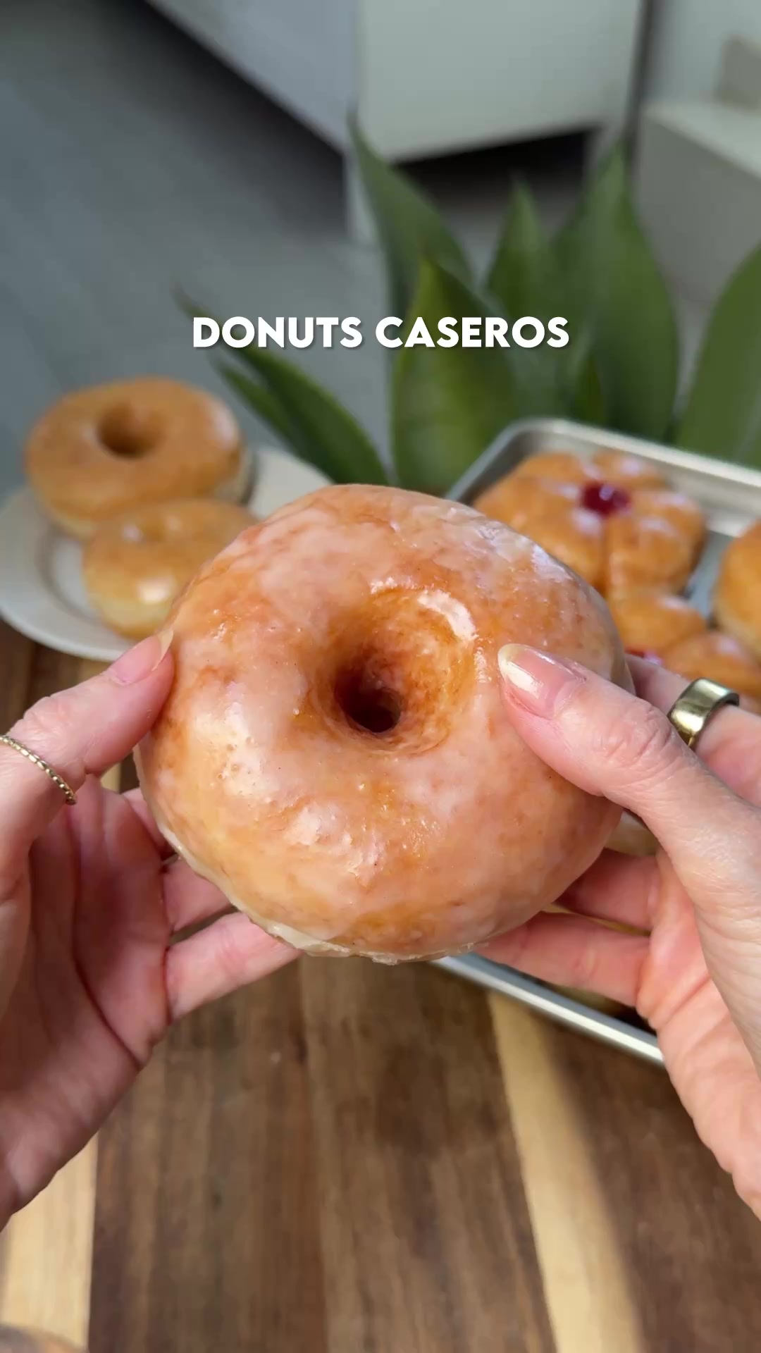 Receta de donuts en condiciones