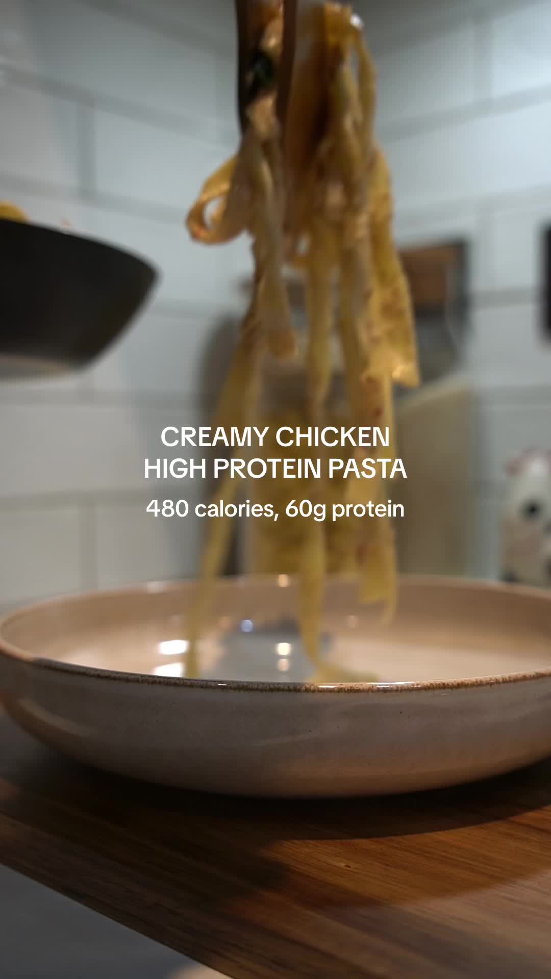 High Protein Chicken Pasta