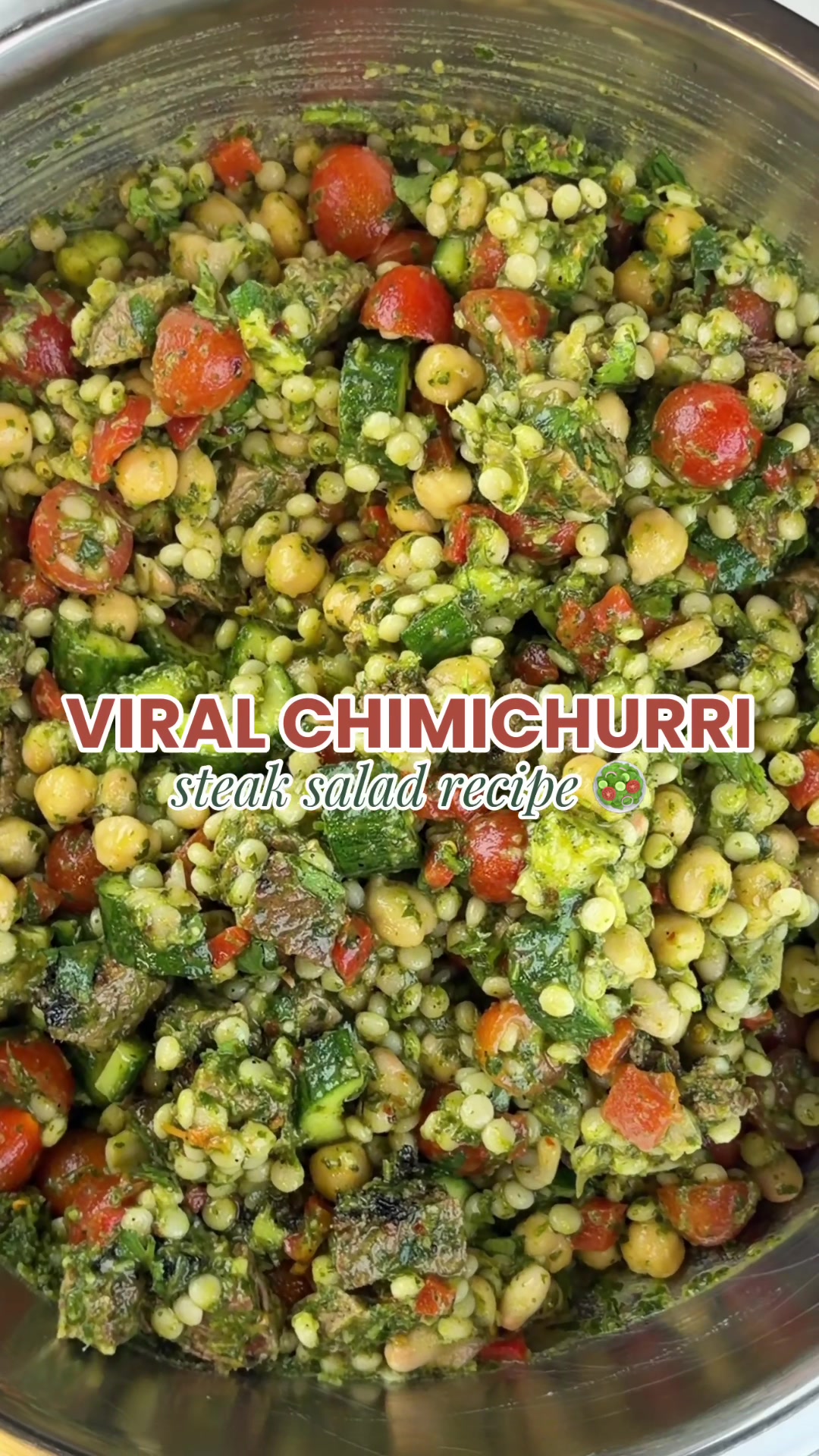Chimichurri Steak Salad