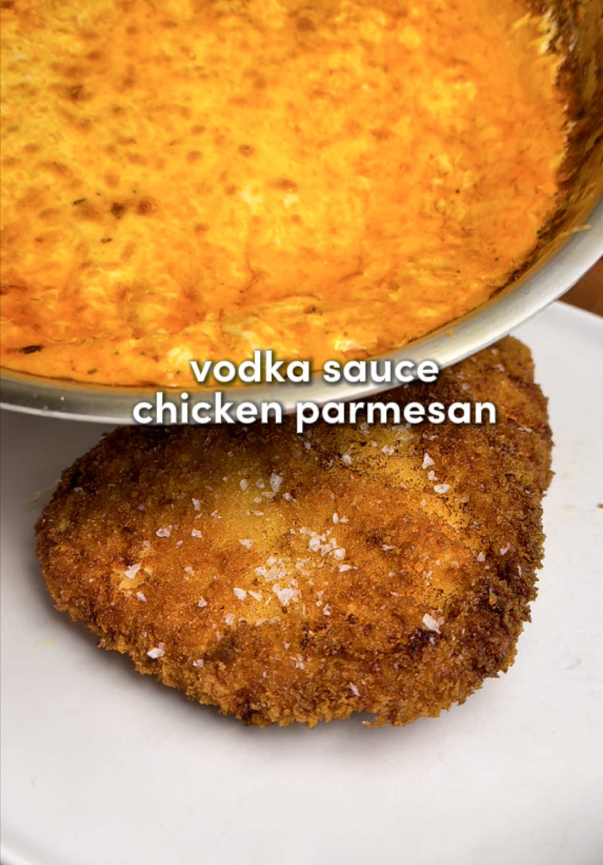Chicken Parm with Vodka Sauce