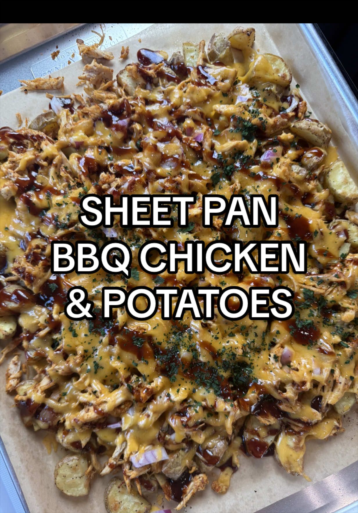 Barbecue Chicken Sheet Pan Dinner