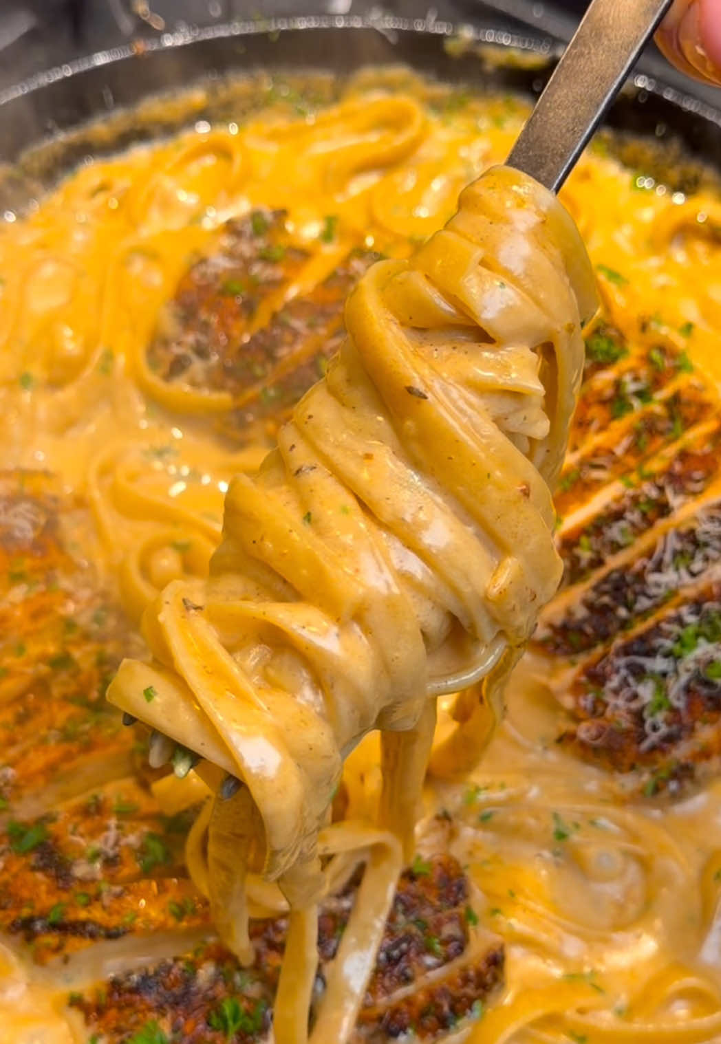 Creamy Cajun Chicken Alfredo