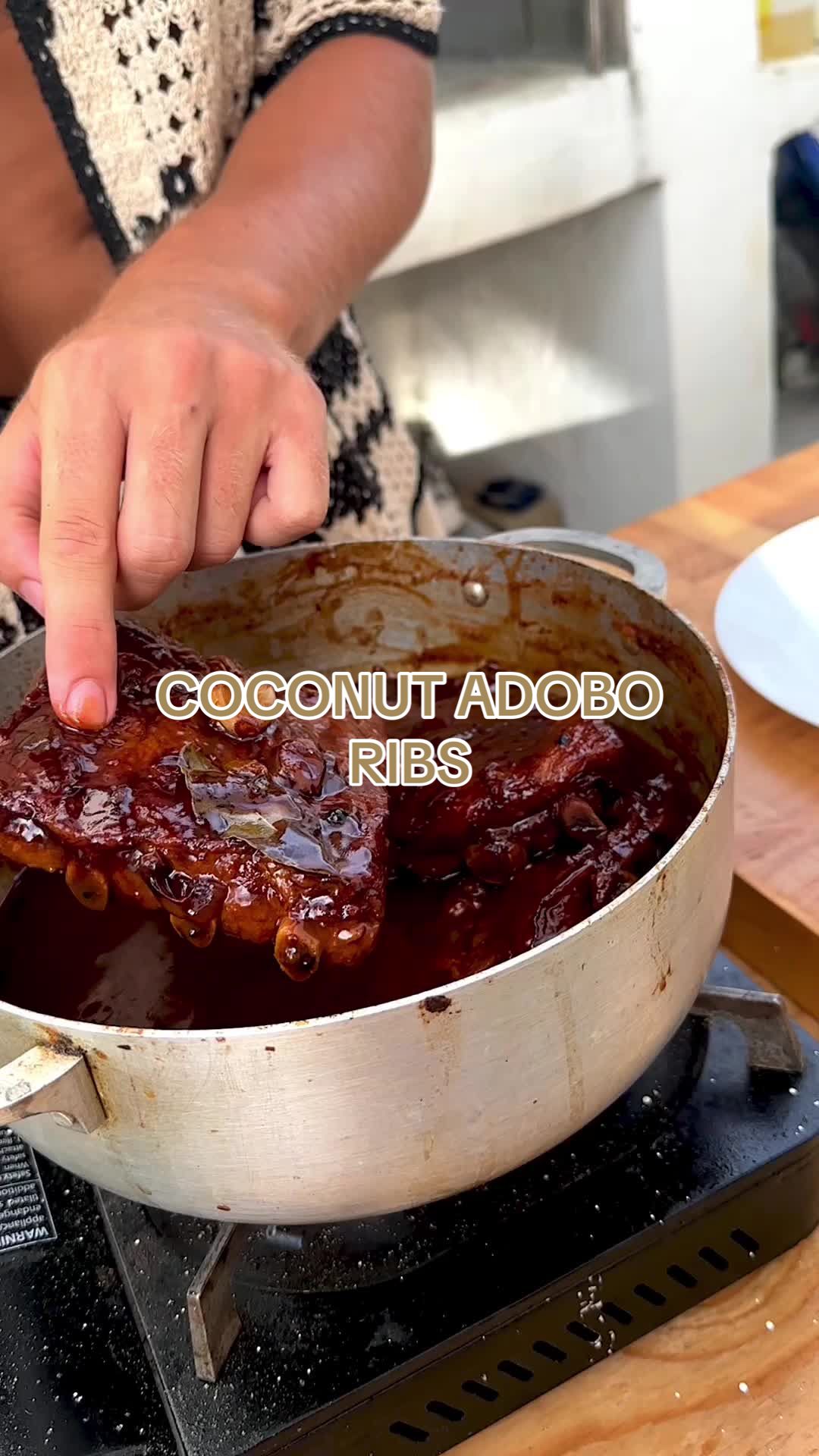 Coconut Adobo Ribs