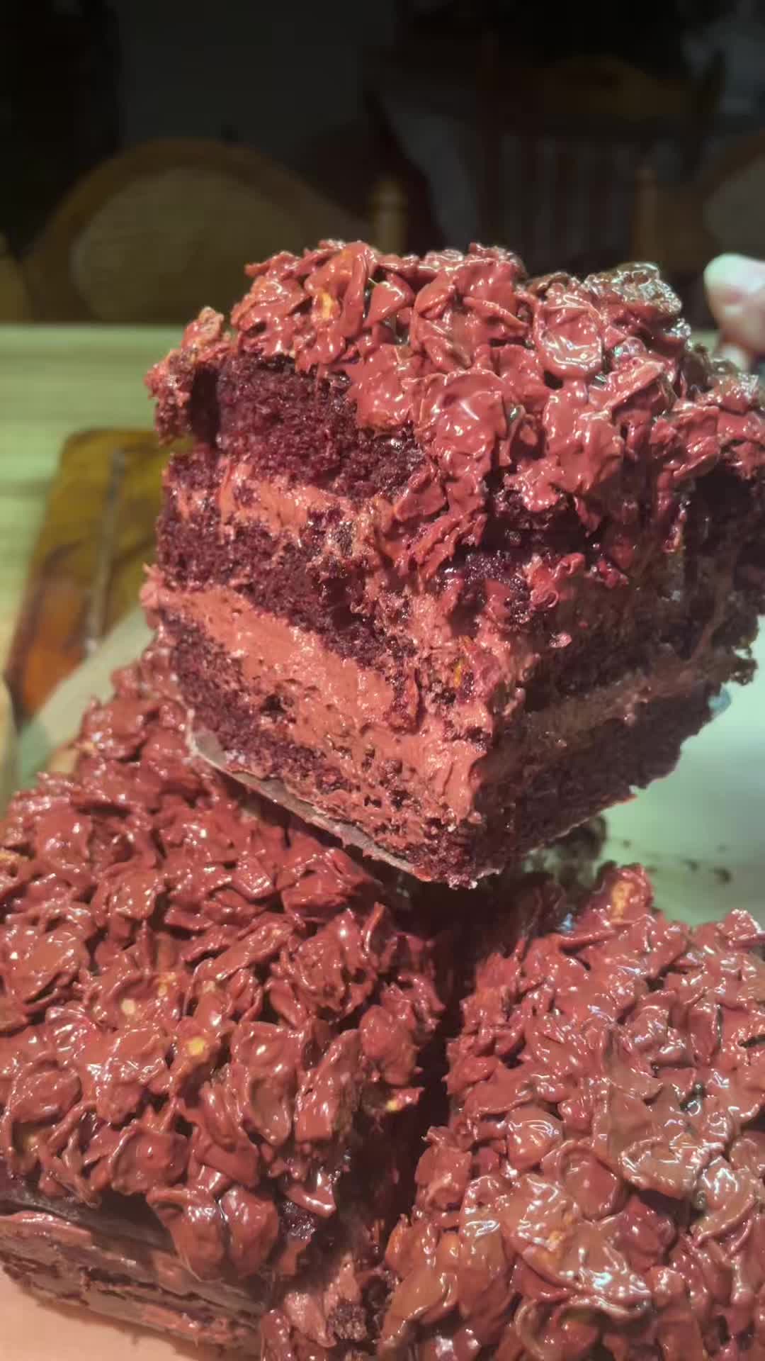Chocolate Crunch Cake