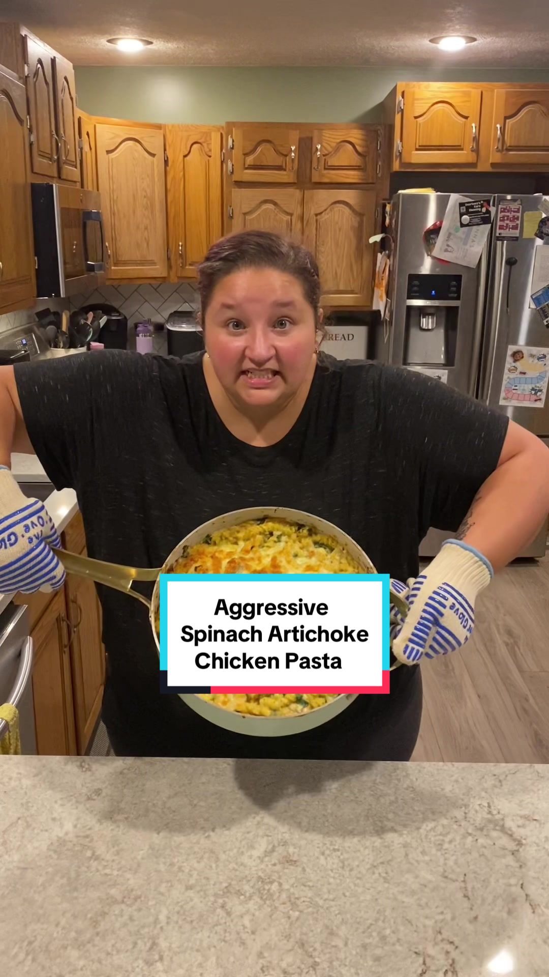 Spinach Artichoke Chicken Pasta