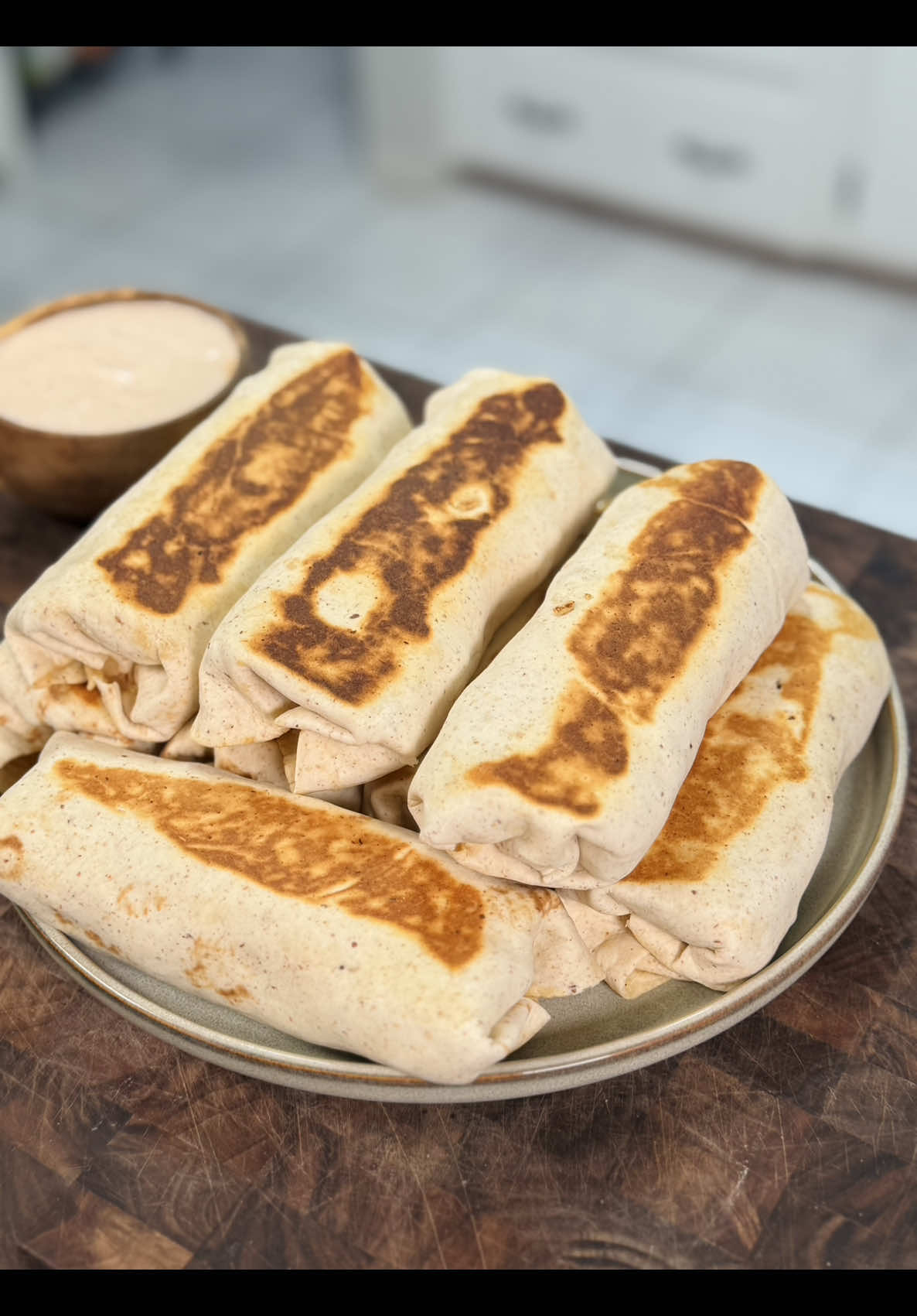 Creamy Cajun Chicken Burrito Meal Prep