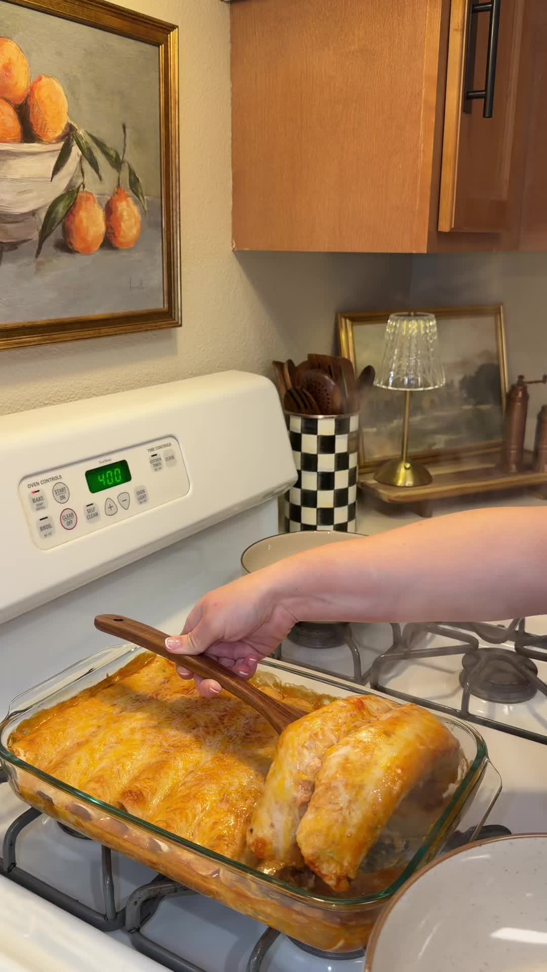 Smothered Beef and Bean Burritos