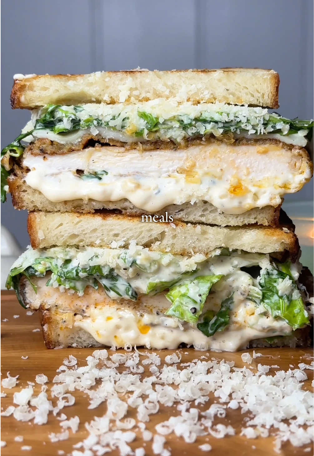 Crunchy Chicken Caesar Sandwich