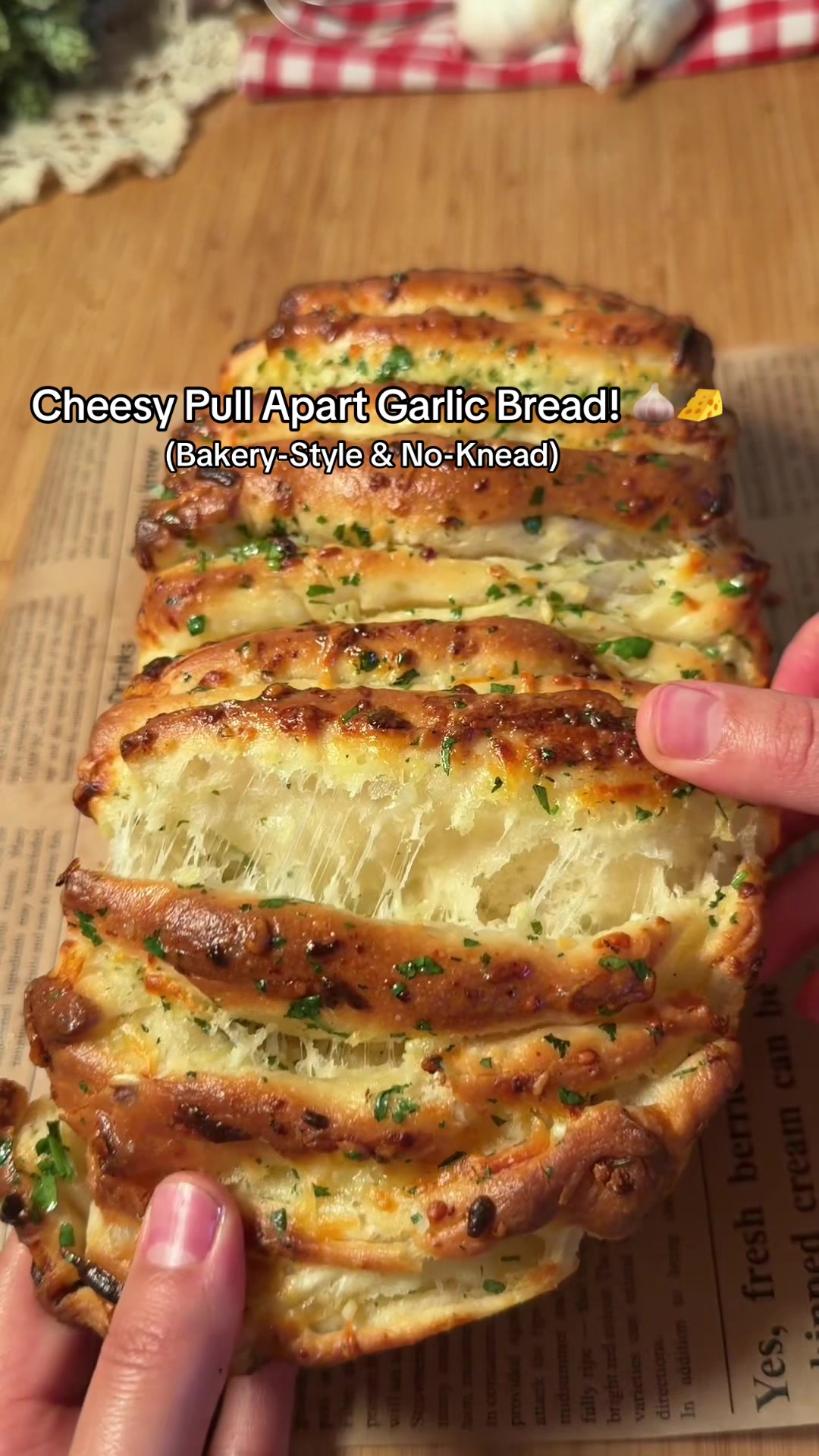 Pull Apart Garlic Bread
